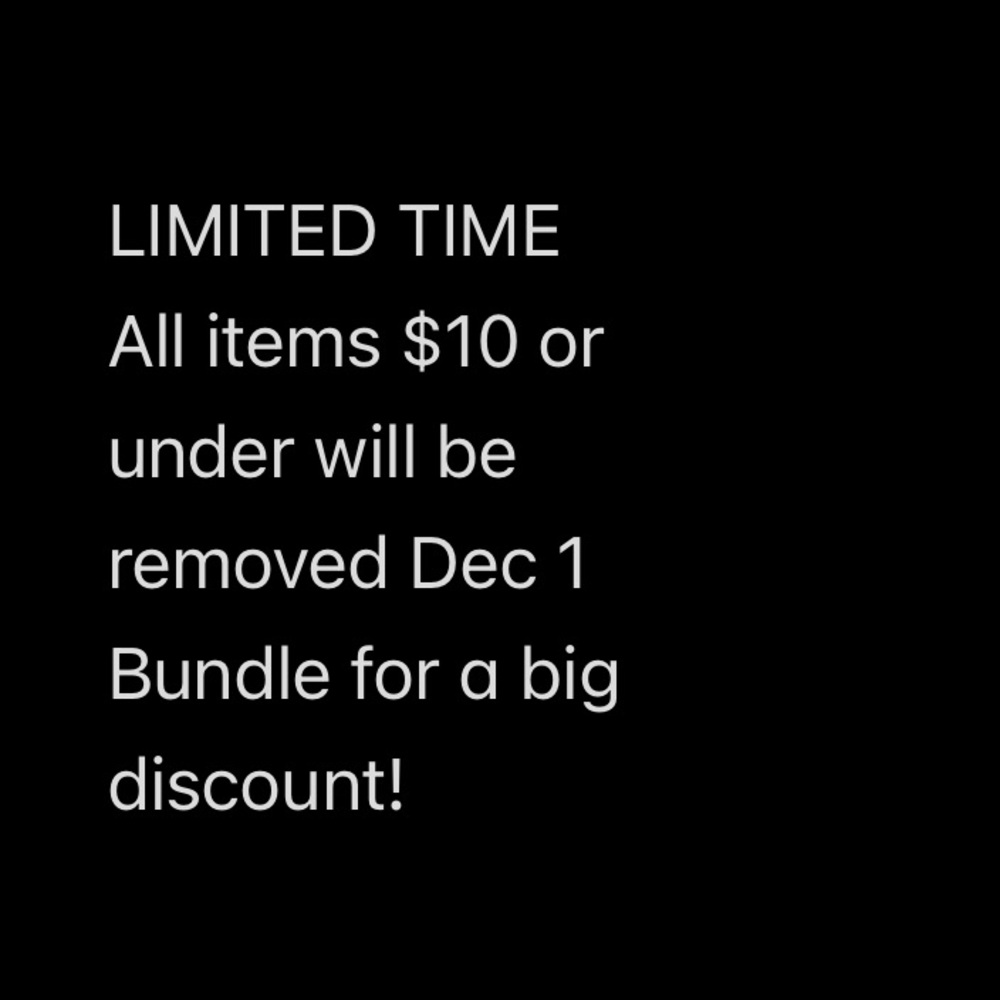 Black Friday Sale “LT” Items